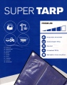 Plandeka SuperTARP premium 250 UV - Plandeka okryciowe PE (Niebieska) - rozmiar 6x10m