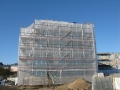 ScaffoldTARP 150/165 - rozmiar 3,2x20 m -  plandeka na rusztowania (Biała)