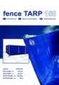 FenceTARP 150 FR - rozmiar 1,76x3,41m - Plandeka na ogrodzenia (Czarna)